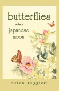 butterflies under a japanese moon