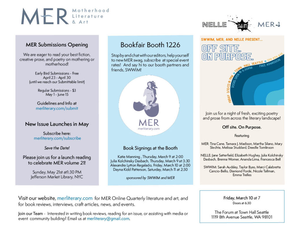 Find Mer Find MER at #AWP23! – MER – Mom Egg Review